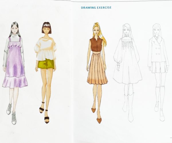 MKLAV-Teens Program-Hasil Karya-Fashion Sketch